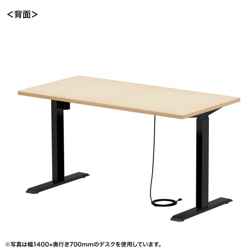e�d�����~�f�X�N ������ ���� �Z�~�I�[�_�[�f�X�N ���� �����ؖځ{�u���b�N ��140cm ���s65cm�y�󒍐��Y�i�z