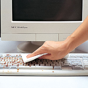 キーボード防塵カバー（NEC MATE用 PS/2 109キーボード用）FA-IBM95Nの