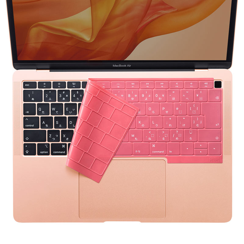 MacBook Air 13.3インチ Retinaディスプレイ用キーボードカバー ...