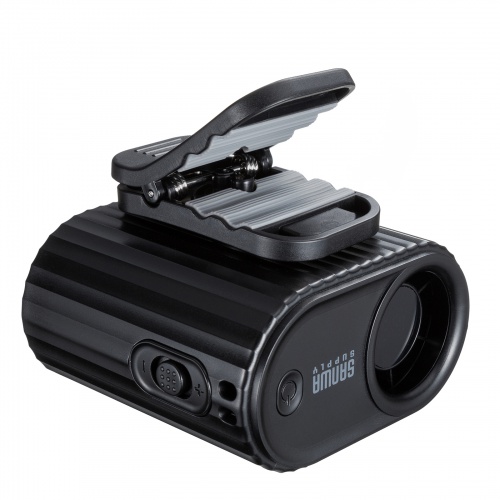 2WAY�x���g�t�@�� USB��@ �E�G�X�g�t�@�� ���ő̓d�r �������t�@�� ������ 100�i�K���� ������/�񂩂� �ȈՋ󒲍�ƕ� ���^ ���S LED�c�ʕ\�� USB-C�[�d �u���b�N