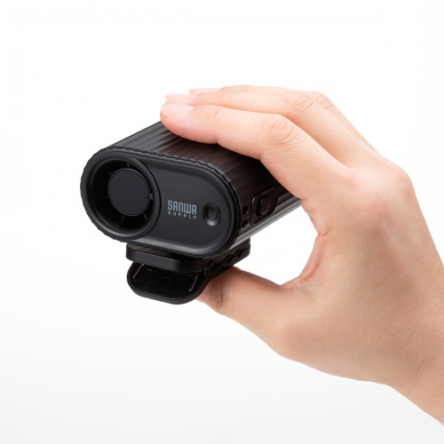 2WAY�x���g�t�@�� USB��@ �E�G�X�g�t�@�� ���ő̓d�r �������t�@�� ������ 100�i�K���� ������/�񂩂� �ȈՋ󒲍�ƕ� ���^ ���S LED�c�ʕ\�� USB-C�[�d �u���b�N