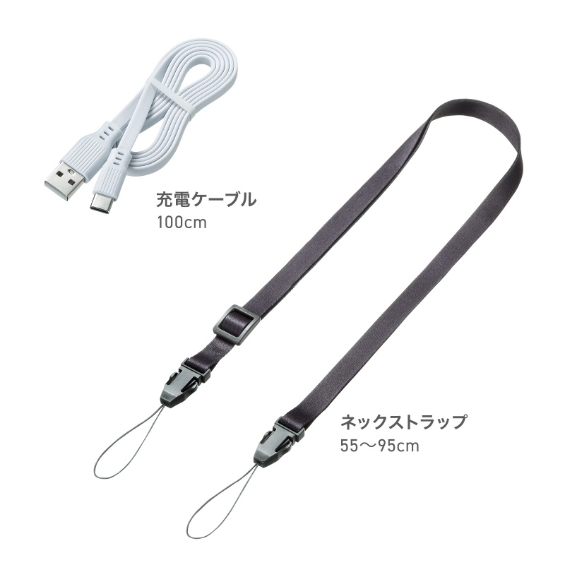 2WAY�x���g�t�@�� USB��@ �E�G�X�g�t�@�� ���ő̓d�r �������t�@�� ������ 100�i�K���� ������/�񂩂� �ȈՋ󒲍�ƕ� ���^ ���S LED�c�ʕ\�� USB-C�[�d �u���b�N