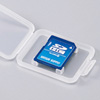 SDカード用クリアケース（６個入りSDHC SDXC Micro SD TF メモリーカード）