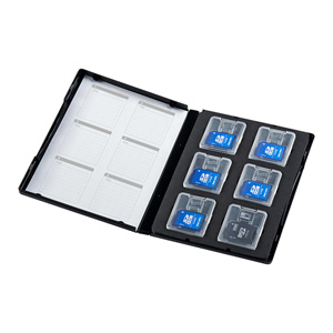 SD・microSDケース（DVDトールケース型・クリアケース収納タイプ）