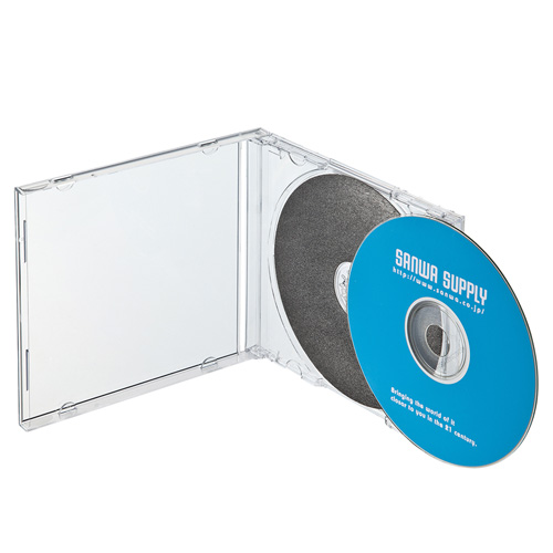 Dvd Cdプラケース 保護マット付 3枚セット Fcd 1mの販売商品 通販ならサンワダイレクト