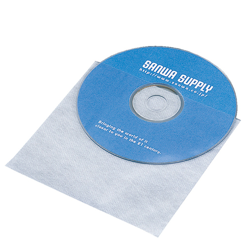 DVD・CD用不織布ケース（1枚収納・100枚セット）