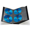 ブルーレイディスク対応ファイル型ディスクケース（104枚収納・ブラック）