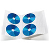 ブルーレイディスク対応ファイル型ディスクケース（104枚収納・クリア）