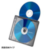CD/DVD不織布ケース（リング穴付き・50枚入り・ブラック）