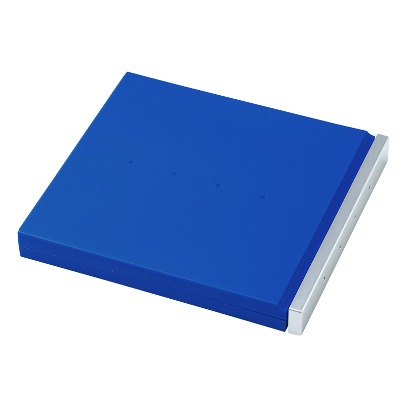 ブルーレイディスク対応ポータブルハードケース（8枚収納・ブルー）