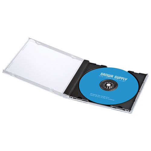 Blu-ray・DVD・CDケース（10枚セット・ブラック）