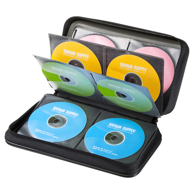 DVD CDケース７２枚収納×5個セット - ケース・ボックス・コンテナ