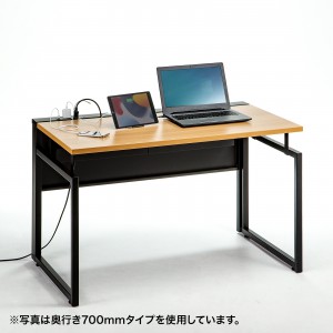 ワークデスク（木目・幅1400×奥行き700×高さ720mm） FDM-14070LMACの