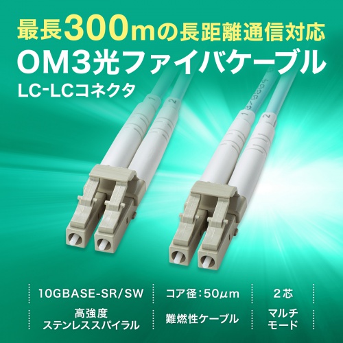 t@CoP[u ⋭Kl^ 2c }`[h OM3 50m LC~2-LC~2 10MK 2m HKB-HOM3LCLC-02
