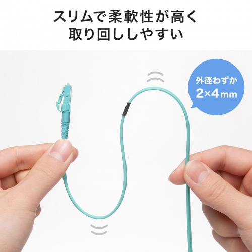 ���t�@�C�o�P�[�u�� OM3 10GBASE-SR/SW�K�i 10Gbps �}���`���[�h LC�~2-LC�~2 ���K�l�^ 2�c 50��m �V���[�g�u�[�c 2m