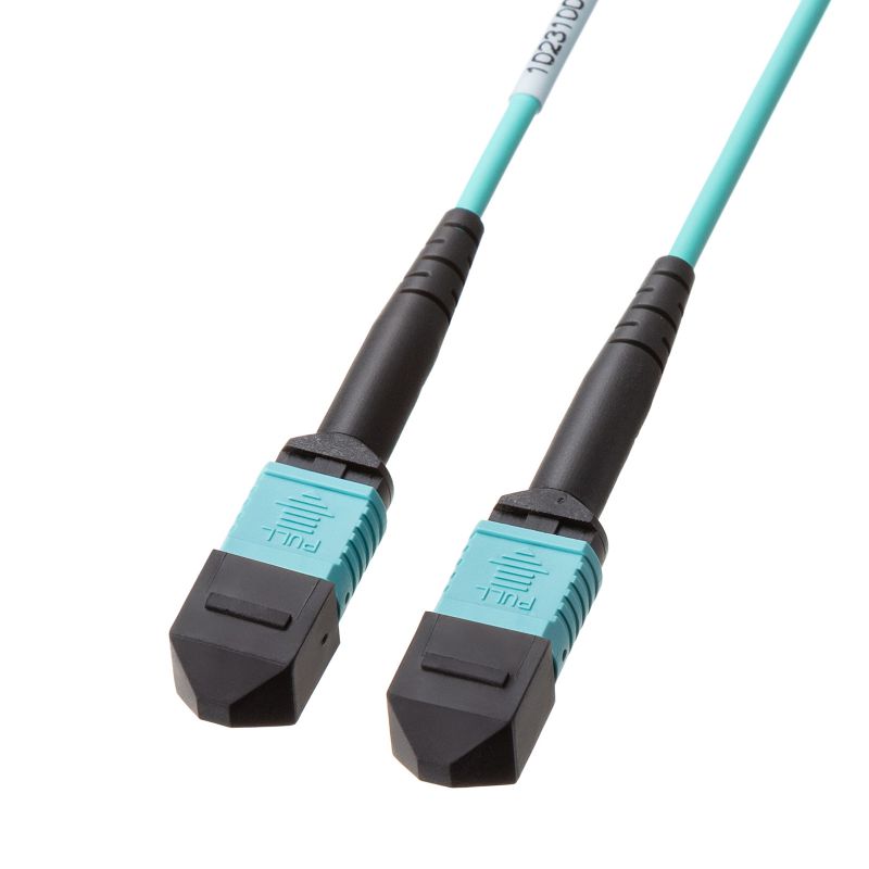 MPO���t�@�C�o�P�[�u�� �}���`���[�h 50��m OM3 MPO-MPO 12�c B�z�� 3m