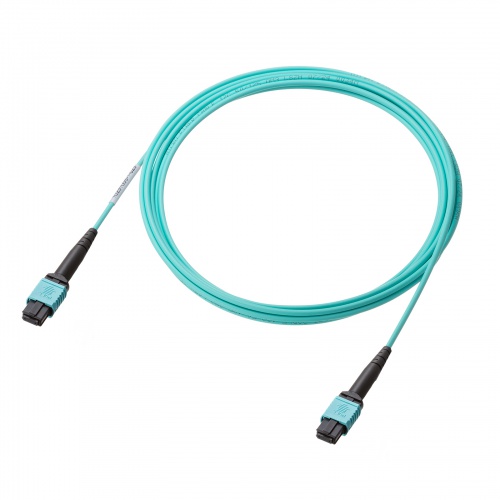 MPO���t�@�C�o�P�[�u�� �}���`���[�h 50��m OM3 MPO-MPO 12�c B�z�� 3m