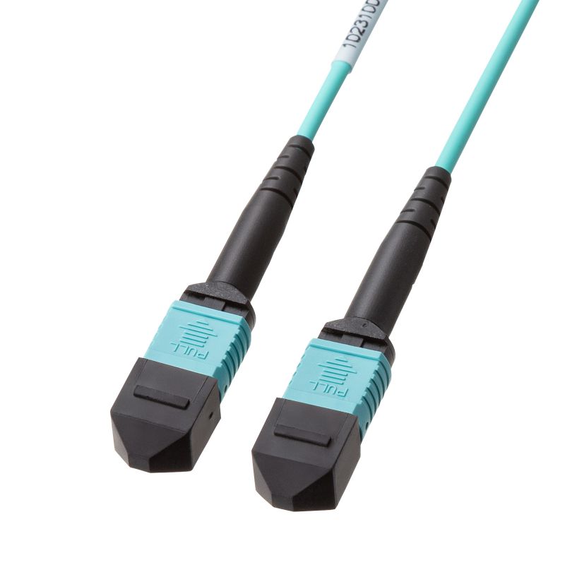 MPO���t�@�C�o�P�[�u�� �}���`���[�h 50��m OM4 MPO-MPO 12�c B�z�� 3m