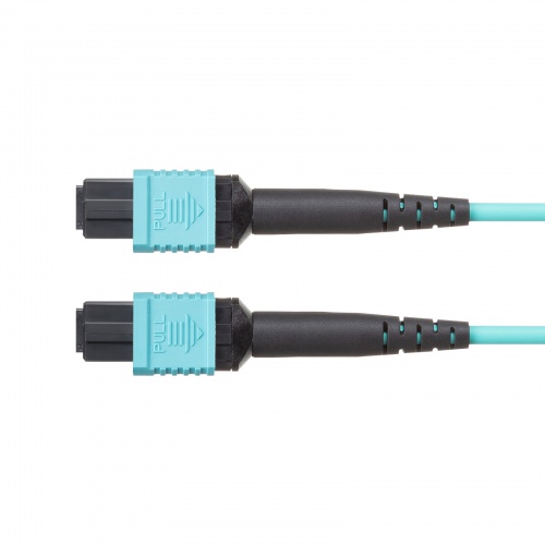 MPO���t�@�C�o�P�[�u�� �}���`���[�h 50��m OM4 MPO-MPO 12�c B�z�� 3m