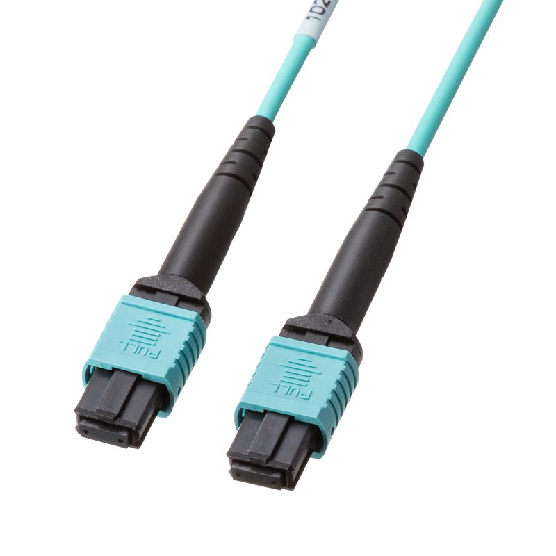 MPO���t�@�C�o�P�[�u�� �}���`���[�h 50��m OM4 MPO-MPO 12�c B�z�� 5m