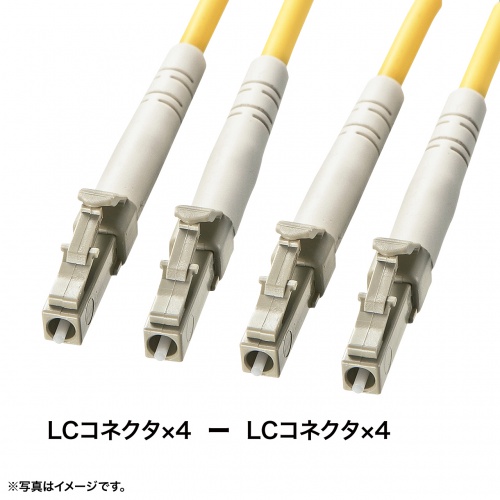 �h�����o�X�g���t�@�C�o�P�[�u�� OM3 10GBASE-SR/SW�K�i 10Gbps �}���`���[�h 50��m 4�c ���[LC�~4 PBT�`���[�u 5m