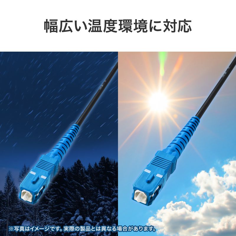 �h�����o�X�g���t�@�C�o�P�[�u�� OM3 10GBASE-SR/SW�K�i 10Gbps �}���`���[�h 50��m 4�c ���[SC�~4 PBT�`���[�u 50m