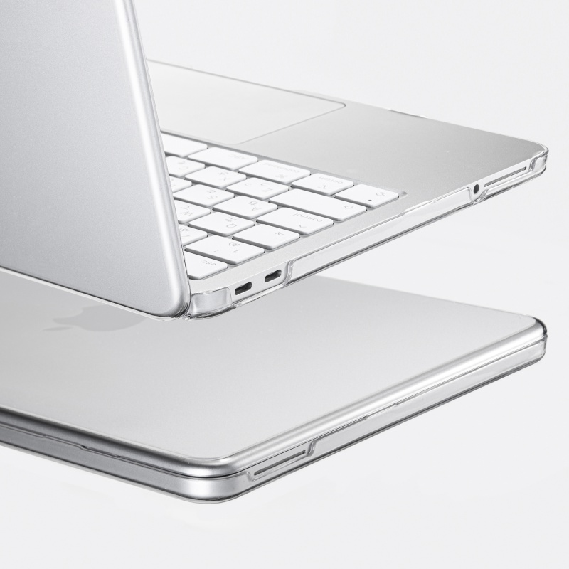MacBook Neo �P�[�X 13�C���` �N���A �n�[�h�J�o�[ �|���J�[�{�l�[�g �ی�J�o�[ ���� ���h�~