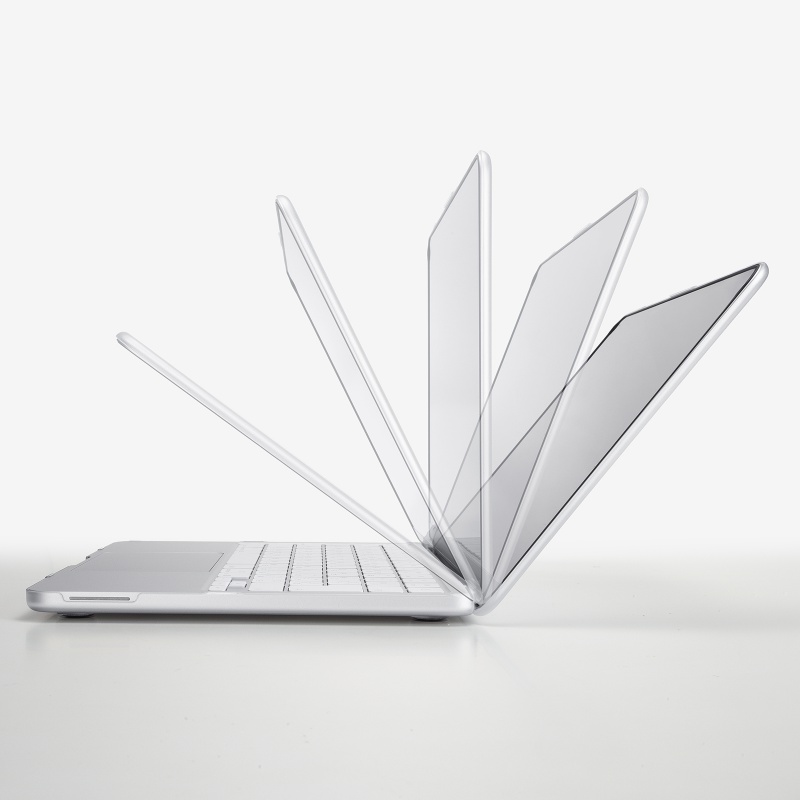 MacBook Neo �P�[�X 13�C���` �N���A �n�[�h�J�o�[ �|���J�[�{�l�[�g �ی�J�o�[ �w��h�~ ���h�~