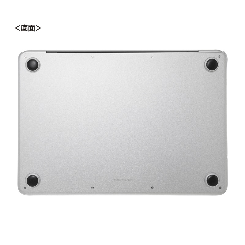 MacBook Neo �P�[�X 13�C���` �N���A �n�[�h�J�o�[ �|���J�[�{�l�[�g �ی�J�o�[ �w��h�~ ���h�~
