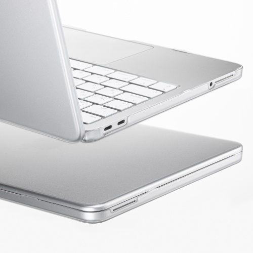 MacBook Neo �P�[�X 13�C���` �N���A �n�[�h�J�o�[ �|���J�[�{�l�[�g �ی�J�o�[ �w��h�~ ���h�~
