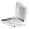 MacBook Neo �P�[�X 13�C���` �N���A �n�[�h�J�o�[ �|���J�[�{�l�[�g �ی�J�o�[ �w��h�~ ���h�~