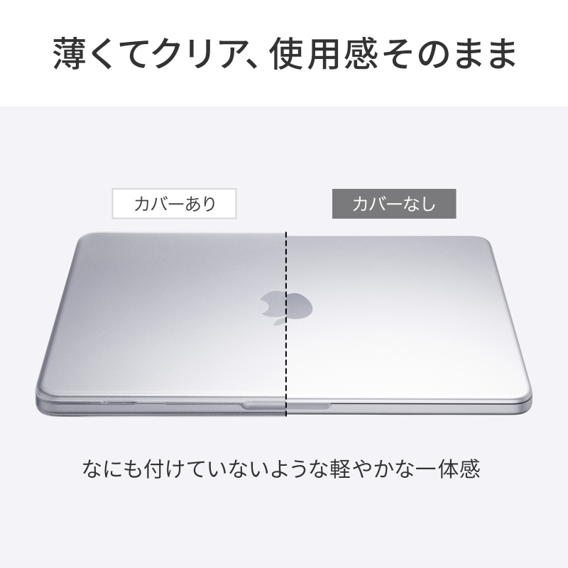 MacBook Neo �P�[�X 13�C���` �N���A �n�[�h�J�o�[ �|���J�[�{�l�[�g �ی�J�o�[ �w��h�~ ���h�~