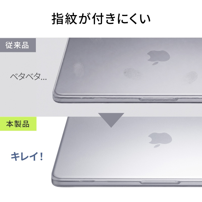 MacBook Neo �P�[�X 13�C���` �N���A �n�[�h�J�o�[ �|���J�[�{�l�[�g �ی�J�o�[ �w��h�~ ���h�~