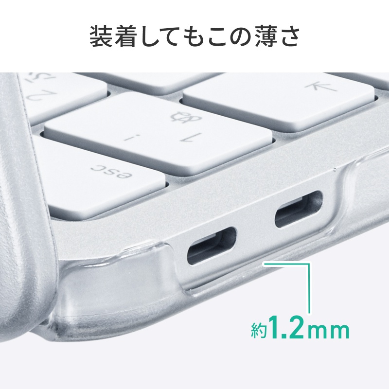 MacBook Neo �P�[�X 13�C���` �N���A �n�[�h�J�o�[ �|���J�[�{�l�[�g �ی�J�o�[ �w��h�~ ���h�~