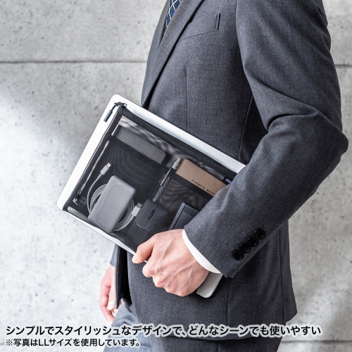 ���b�V���P�[�X ���b�V���|�[�` �g���x���|�[�` �i�C�����f�� �������� ��25.5 ����20cm �u���b�N