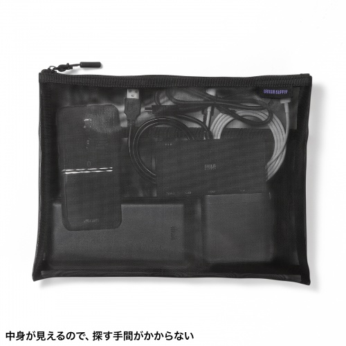 ���b�V���P�[�X ���b�V���|�[�` �g���x���|�[�` �i�C�����f�� �������� ��25.5 ����20cm �u���b�N