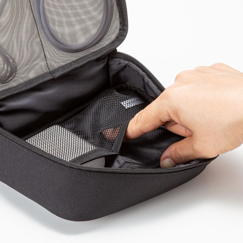 �K�W�F�b�g�P�[�X ���b�V�� �g���x���|�[�` ���o�C���o�b�e���[ PC���Ӌ@�� �P�[�u�� ���� ���s �C�O���s �o�� ���[ ��19�~���s13�~����6.5cm �u���b�N