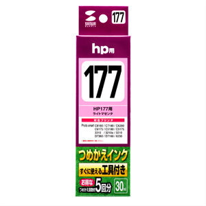 AEgbgFlߑւCN hp HP177 5񕪁iCg}[^E30mlj ZINK-HP177LMS