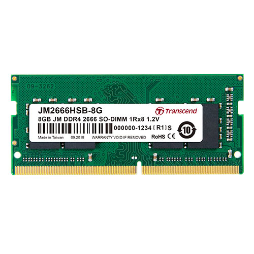 Transcend ノートPC用メモリ 8GB DDR4-2666 PC4-21300 SO-DIMM
