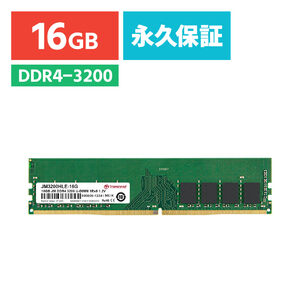 Transcend fXNgbvp 16GB DDR4-3200   U-DIMM JM3200HLE-16G