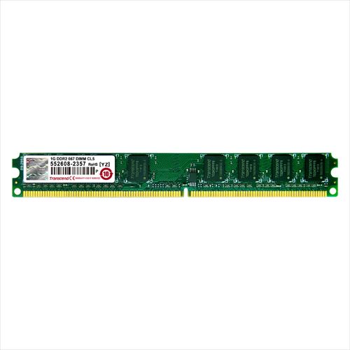 Transcend fXNgbvPCp݃ 1GB DDR2-667 PC2-5300 U-DIMM JM667QLU-1G JM667QLU-1G