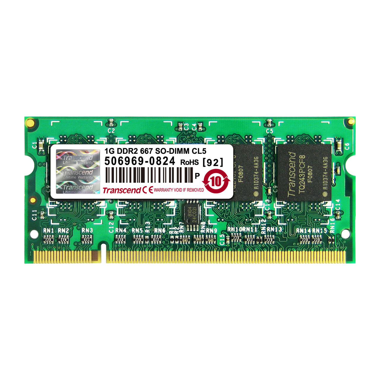 Transcend ノートPC用メモリDDR3L1600 8GB×2
