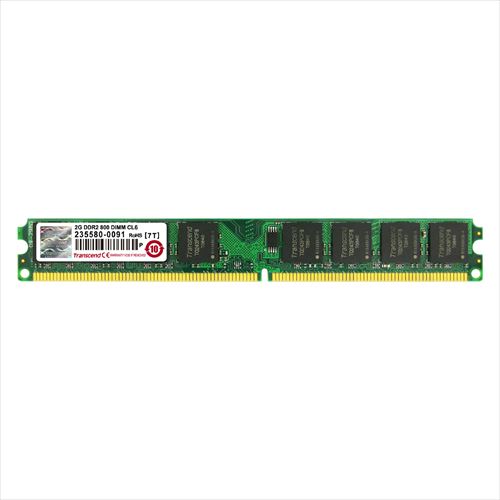 Transcend デスクトップPC用増設メモリ 2GB DDR2-800 PC2-6400 U-DIMM