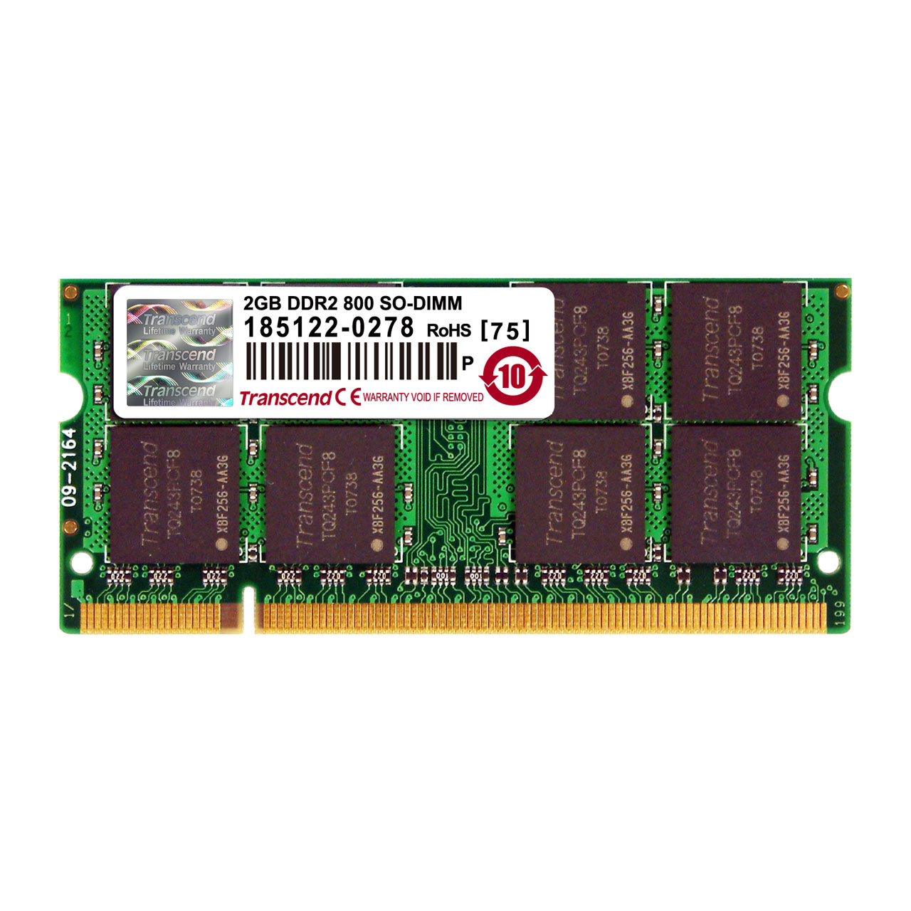 Transcend m[gPCp݃ 2GB DDR2-800 PC2-6400 SO-DIMM JM800QSU-2G JM800QSU-2G