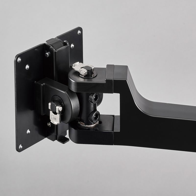 ���j�^�[�A�[�� �x����t �|�[����t 2�֐� �A�[����20cm KA-T100S50-P2�^ �u���b�N