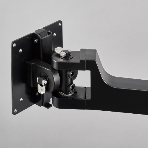 ���j�^�[�A�[�� �x����t �|�[����t 2�֐� �A�[����20cm KA-T100S50-P2�^ �u���b�N