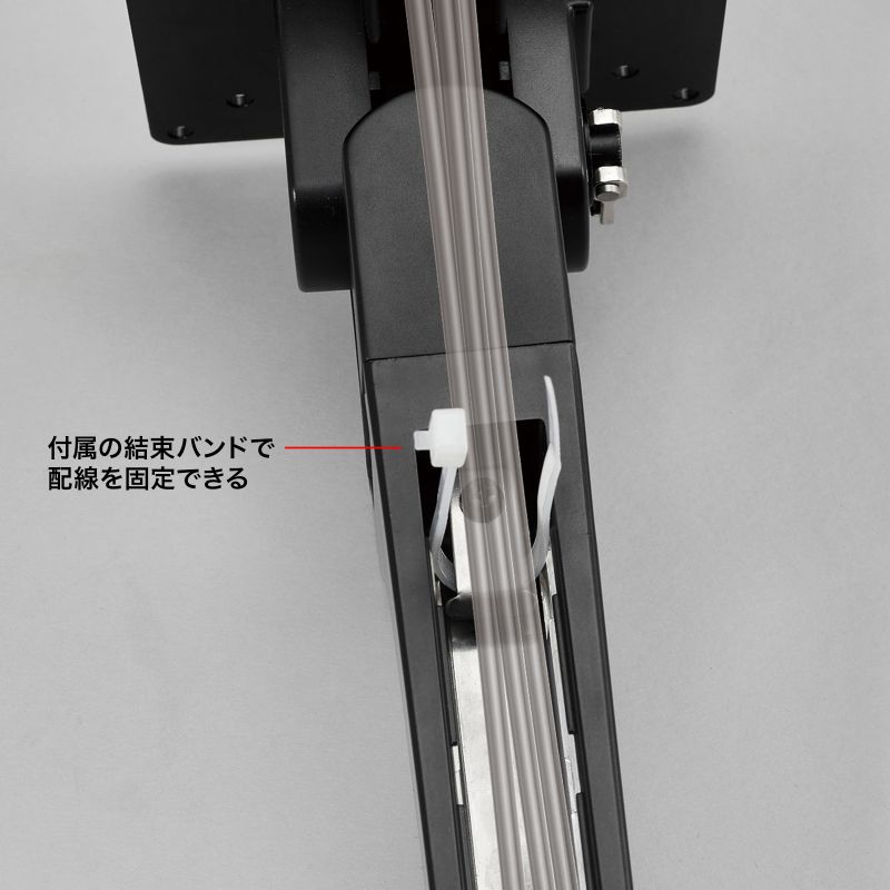 ���j�^�[�A�[�� �x����t �|�[����t 2�֐� �A�[����20cm KA-T100S50-P2�^ �u���b�N