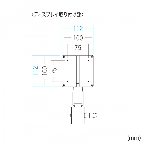 ���j�^�[�A�[�� �x����t �|�[����t 3�֐� �A�[����30cm �ω׏d10kg KA-T100S50-P3�^ �z���C�g