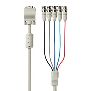 サンワサプライ アナログRGBケーブル KB-5BNC4K 2個セット サンワダイレクト本店 サンワサプライ【オフィス・PC周辺通販】