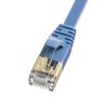 CAT7 LAN�P�[�u�� 0.5m �t���b�g ���^ �J�e7 �J�e�S��-7 10Gbps STP �u���[